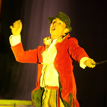 Thomas Fortier artiste de spectacle équestre