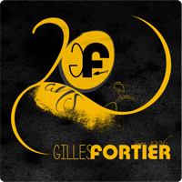 Logo Gilles Fortier 20 ans