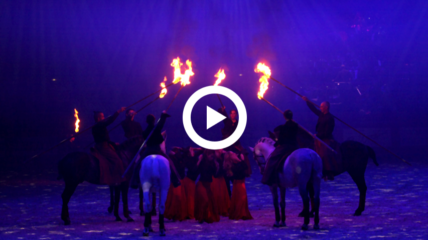 spectacle équestre de gilles fortier