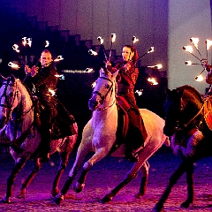 spectacle équestre de gilles fortier